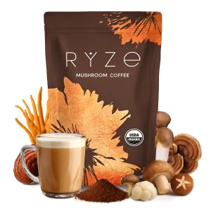 Medium Roast Instant Coffee Powder Mushroom Coffee