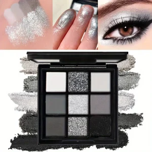 9-color smoky eyeshadow palet